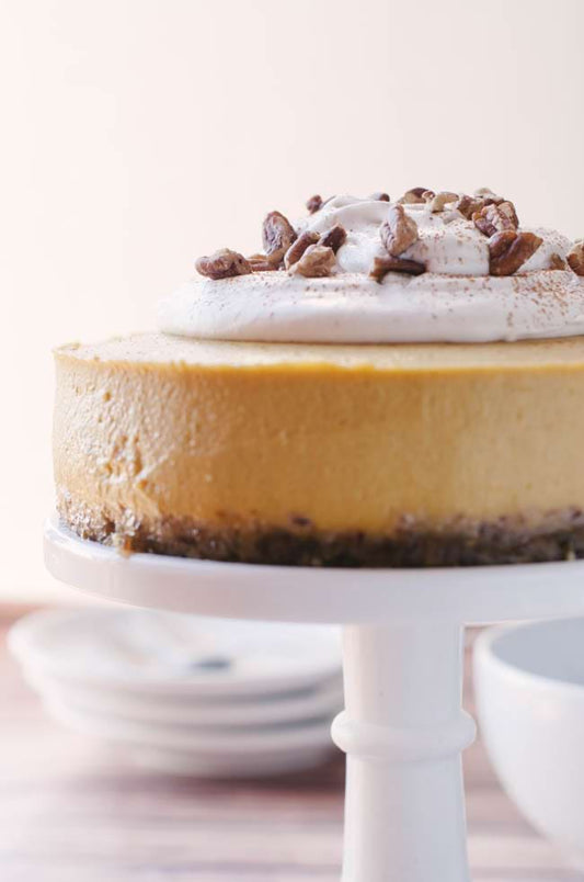 Kitchen Table: Raw Pumpkin Cheesecake