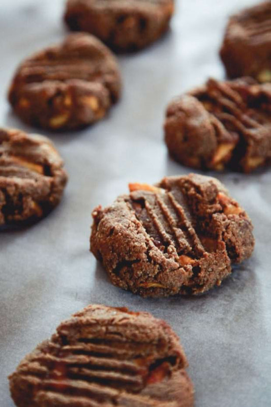 Kitchen table: Grain-free peach cookies