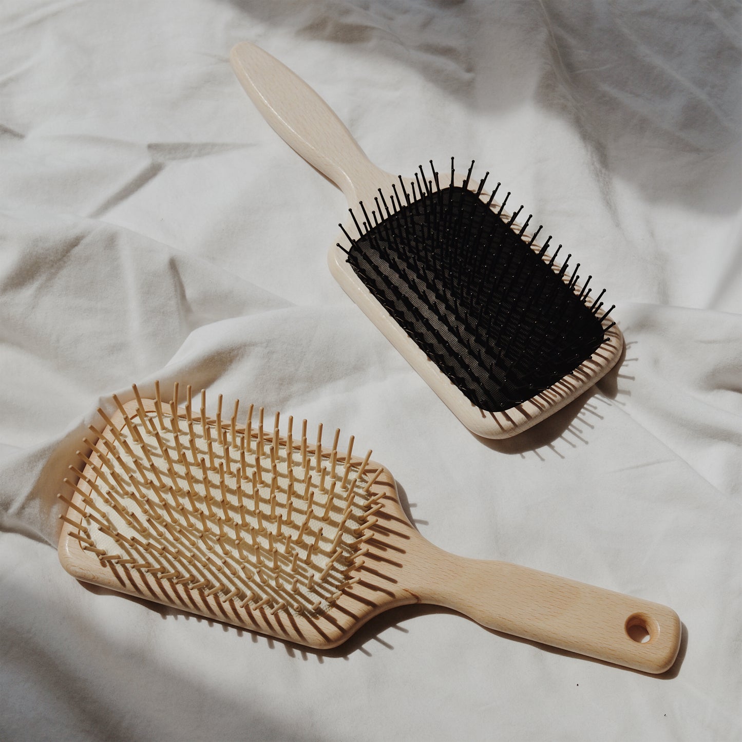 Wooden Paddle Brush