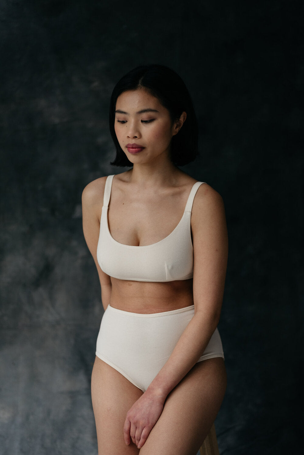 Full Crop Top - Natural