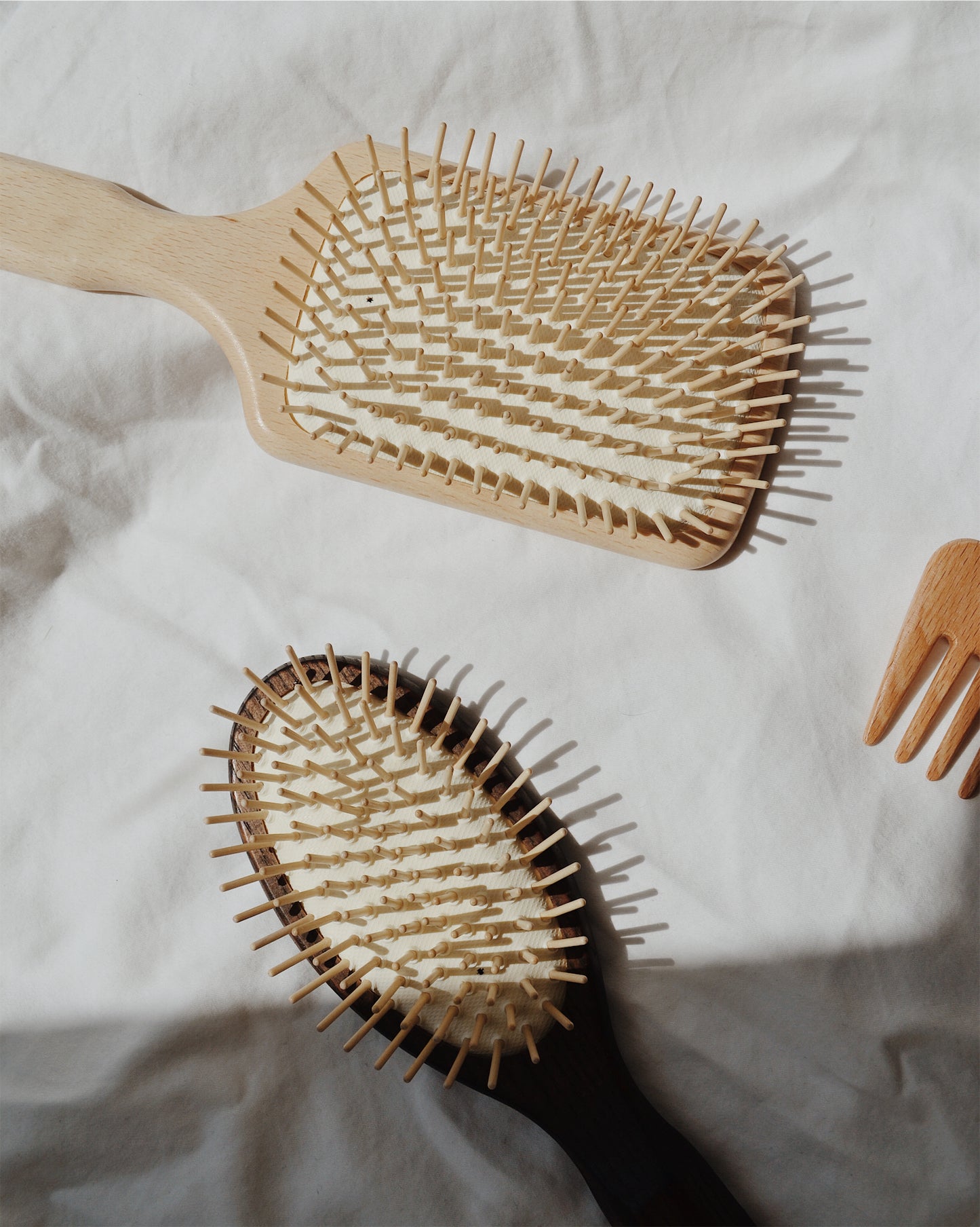 Wooden Paddle Brush