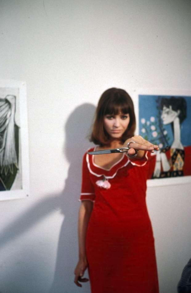 Girls on film: Anna Karina in Pierrot Le Fou