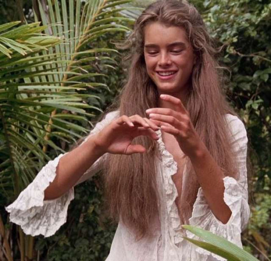 Girls on film: Brooke Shields in The Blue Lagoon