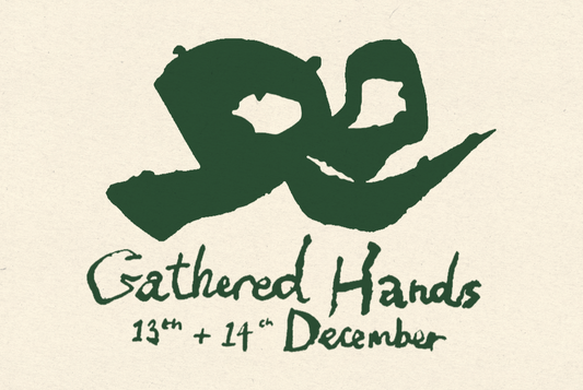 Gathered hands 13th -14th market flyer