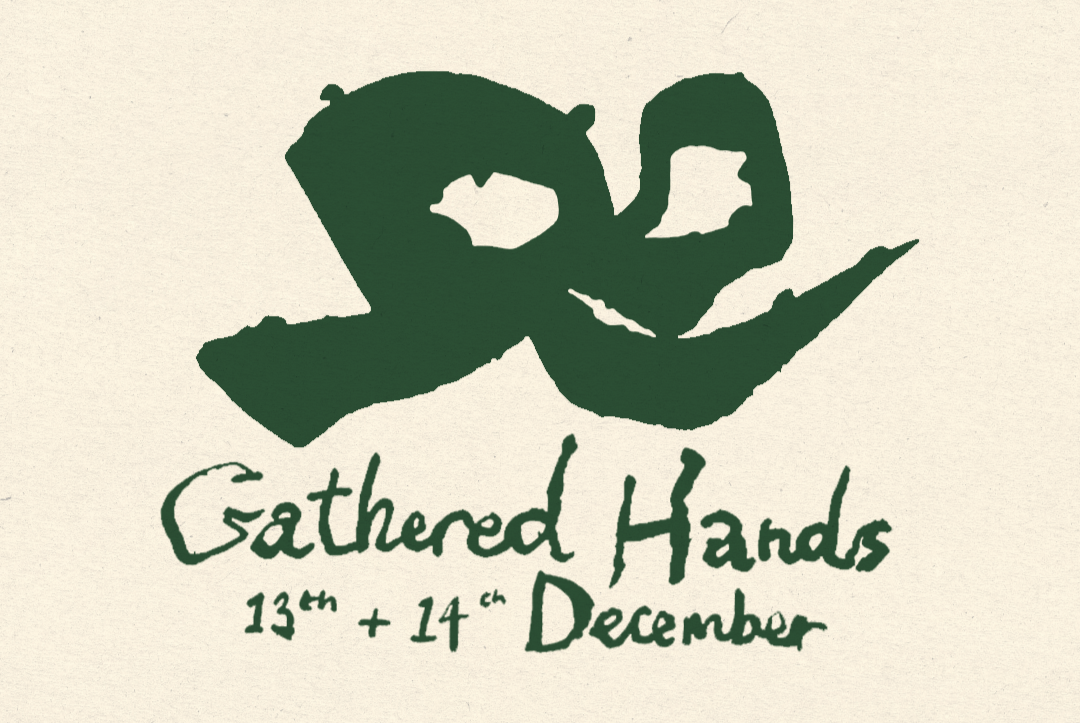 Gathered hands 13th -14th market flyer
