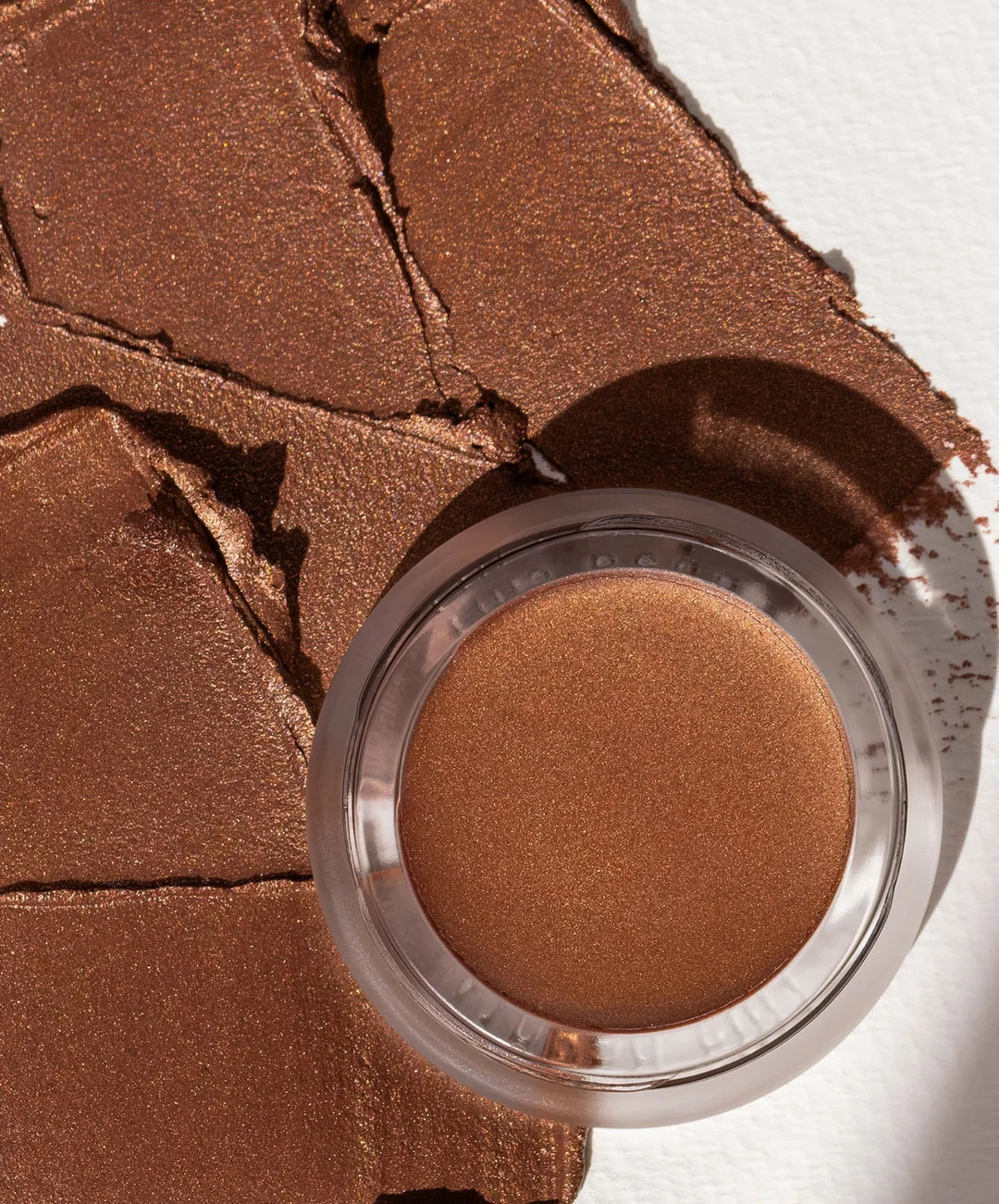 RMS Beauty Buriti Bronzer warm cream bronzer texture swatch