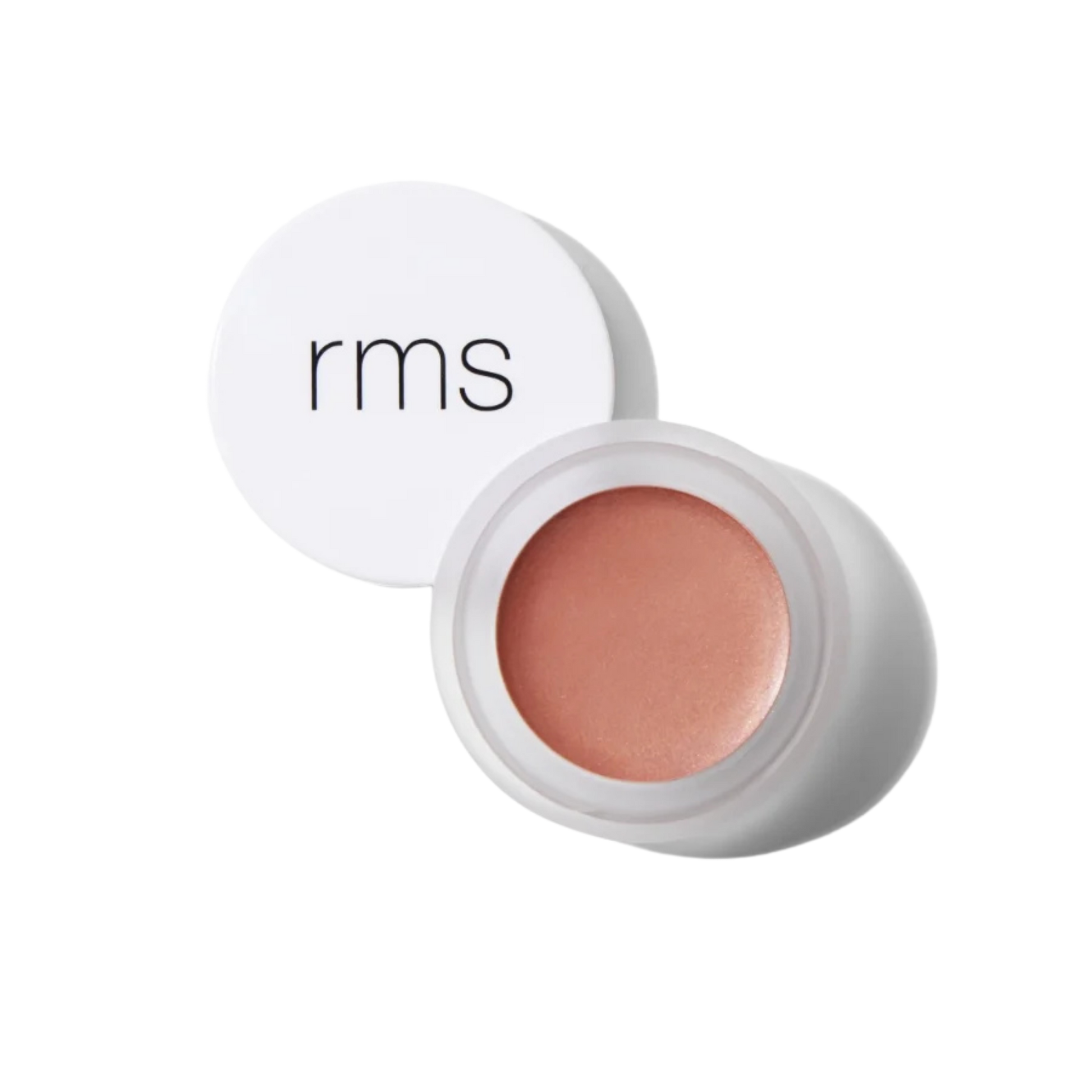 RMS Beauty Lip2Cheek cream tint pot in Crystal Slipper sun kissed pink buff shade