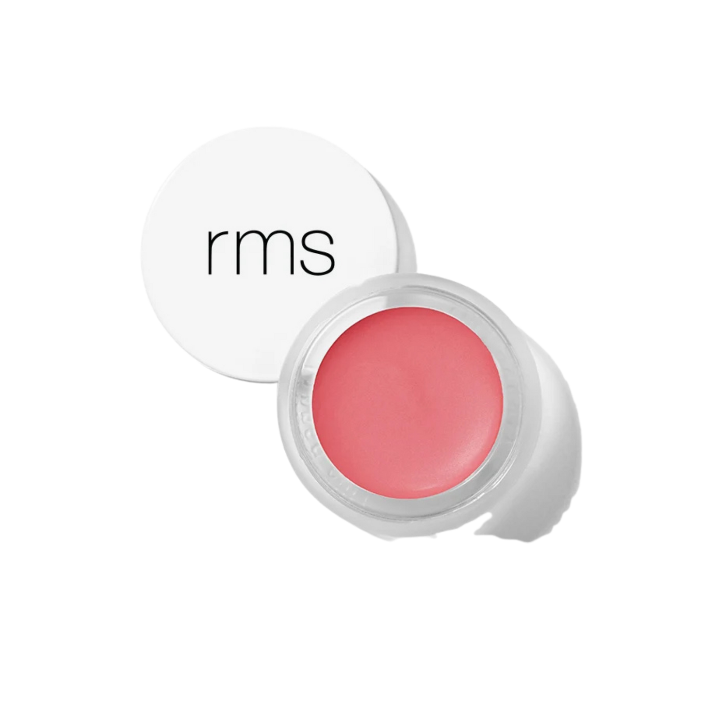 RMS Beauty Lip2Cheek cream tint pot in Demure soft mauve pink shade