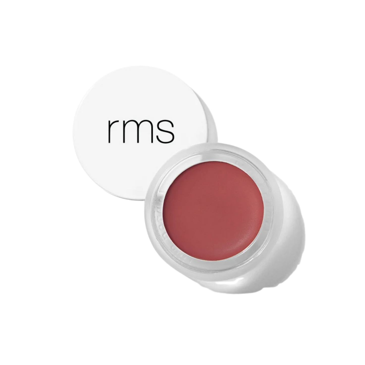 RMS Beauty Lip2Cheek cream tint pot in Illusive matte burnt rose shade