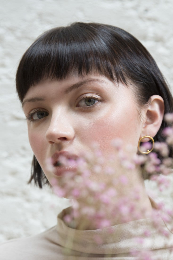 Glasshouse salon Fringe cut bob East London with botanicals 