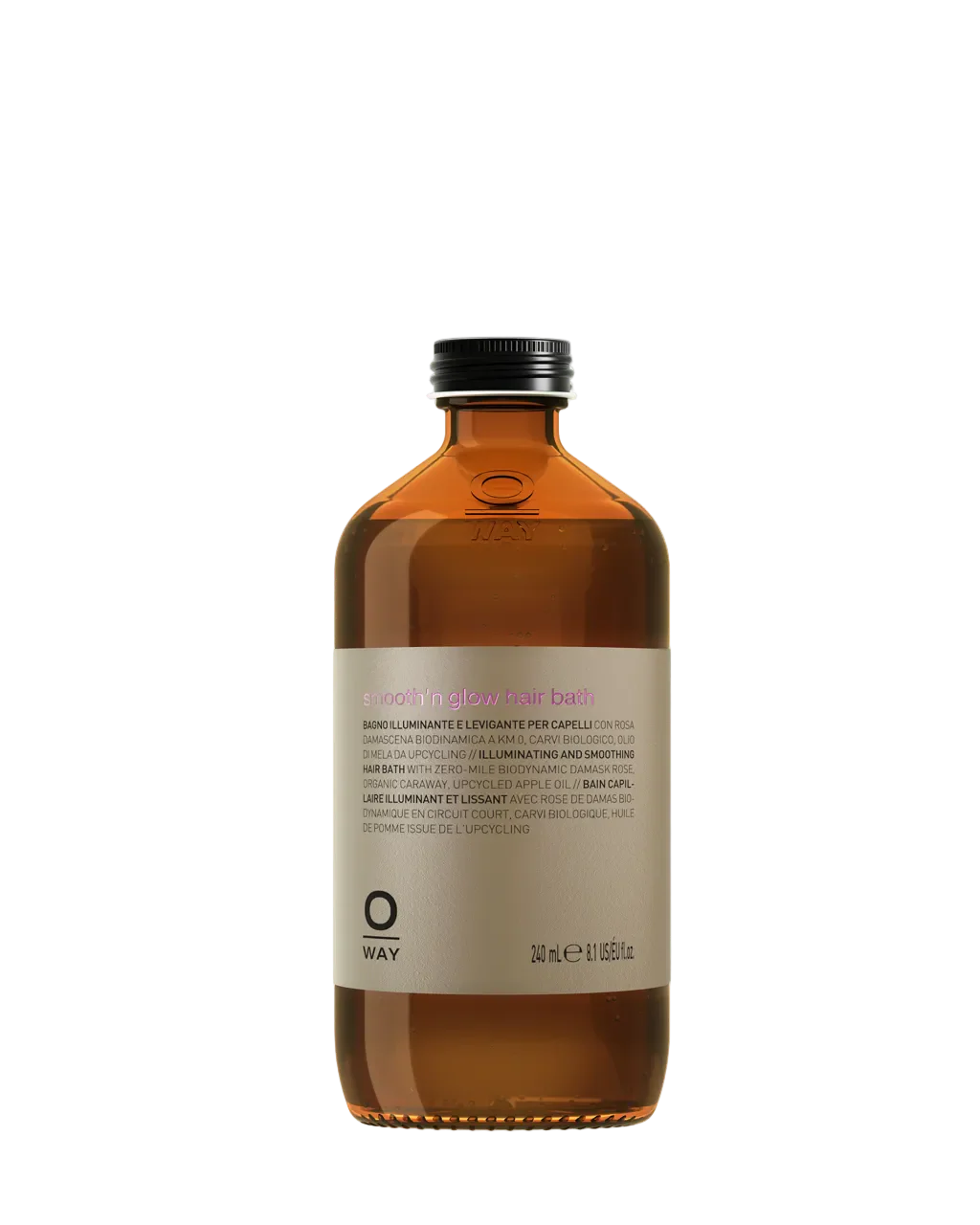Smooth'n Glow Hair Bath shampoo 240mls by OWAY 