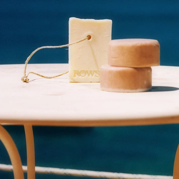 Natural soap bar for dry hair