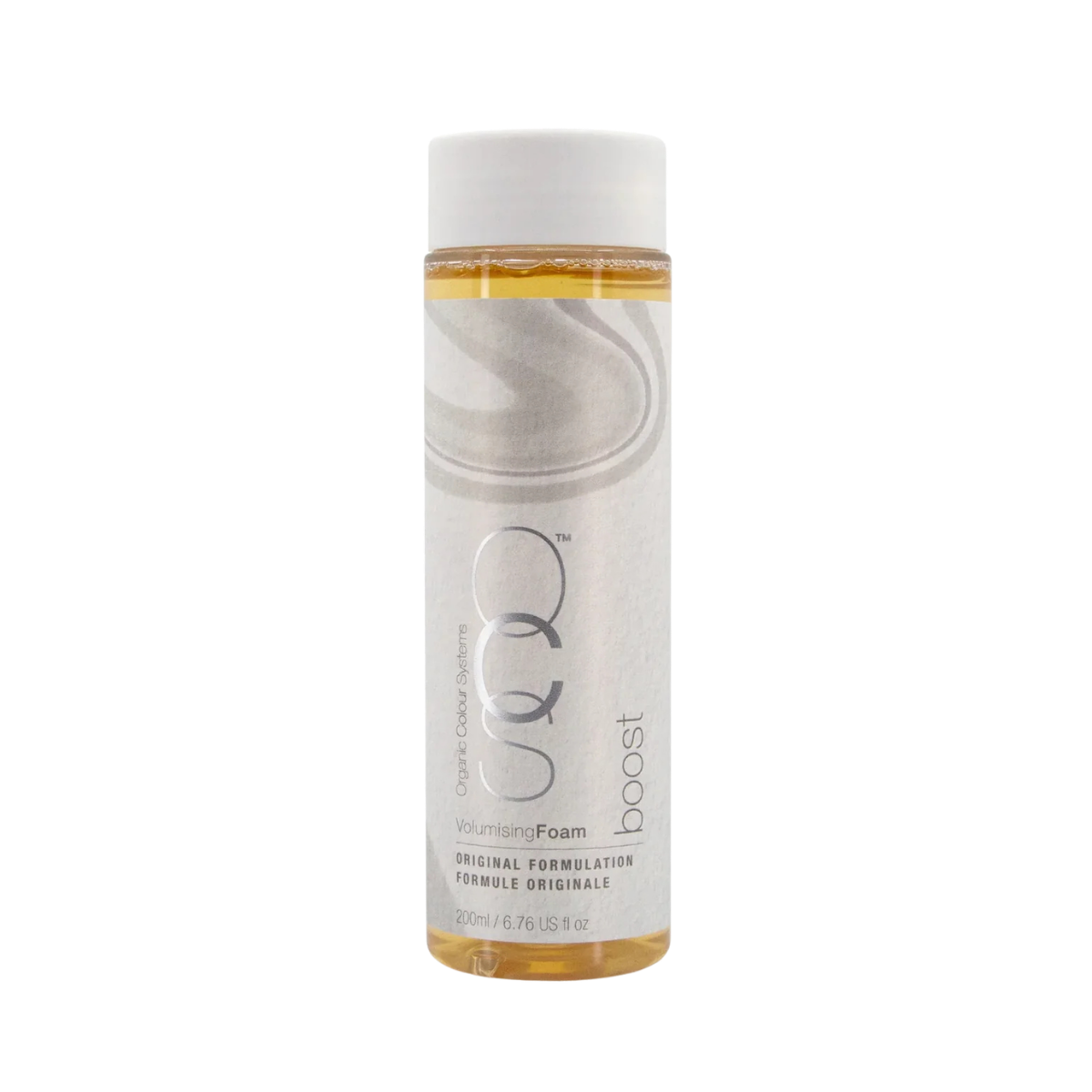 Organic Colour Systems Boost Volumising Foam 200ml clean volumising mousse bottle
