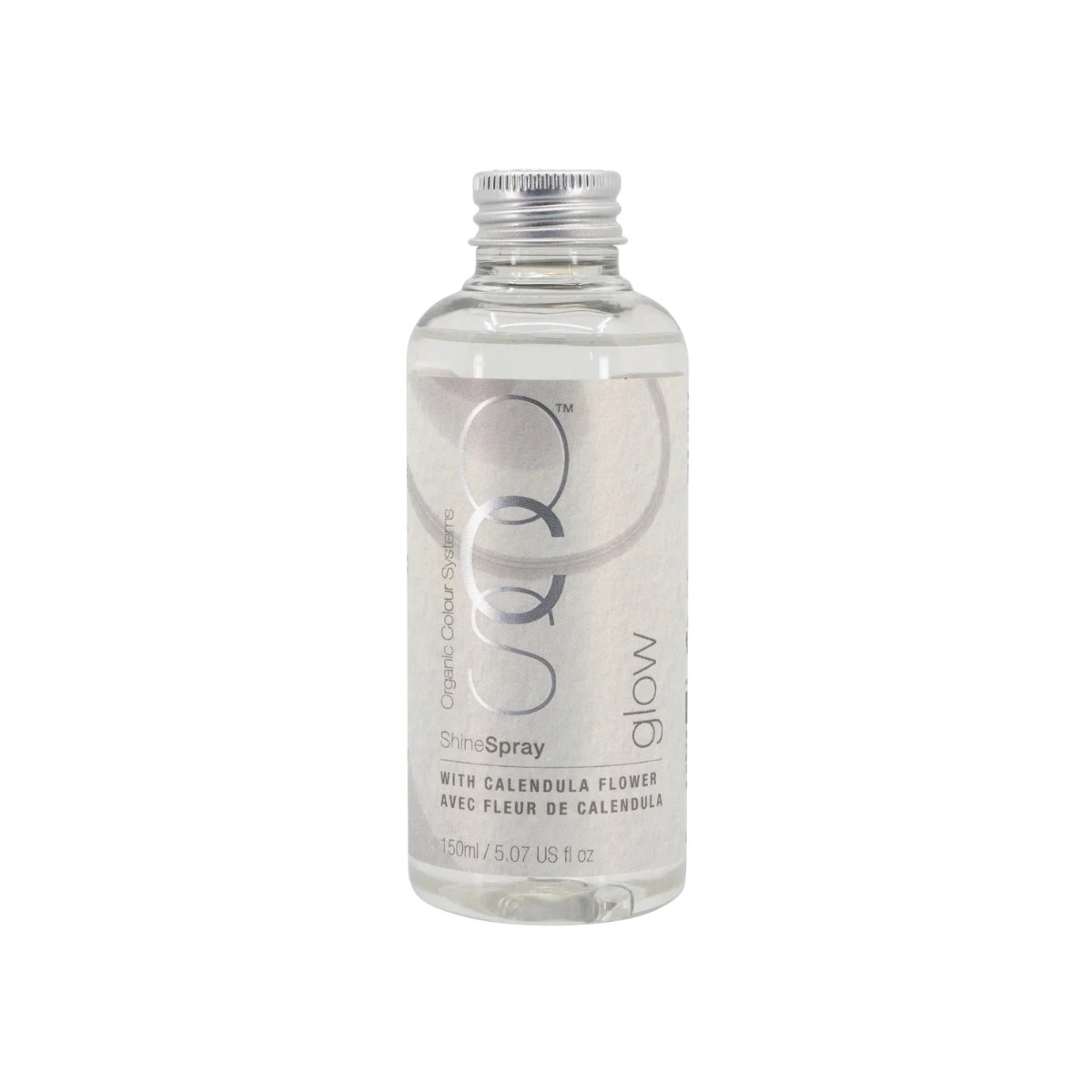 Organic Colour Systems Glow Shine Spray 150ml clean natural finishing mist bottle