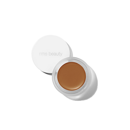 RMS Beauty UnCover-Up cream concealer in shade 88 rich auburn in clear glass jar on transparent background