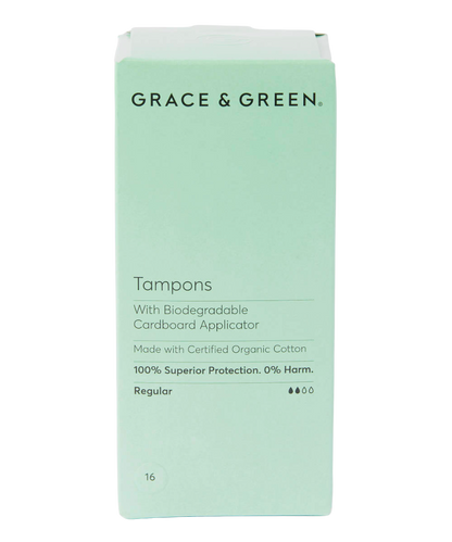 Organic Applicator Tampons- Regular