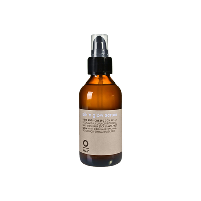 Oway Silk'n Glow Serum 50ml amber glass bottle with pump dispenser