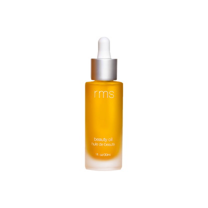 RMS Beauty Beauty Oil dropper dispensing cold-pressed botanical face oil